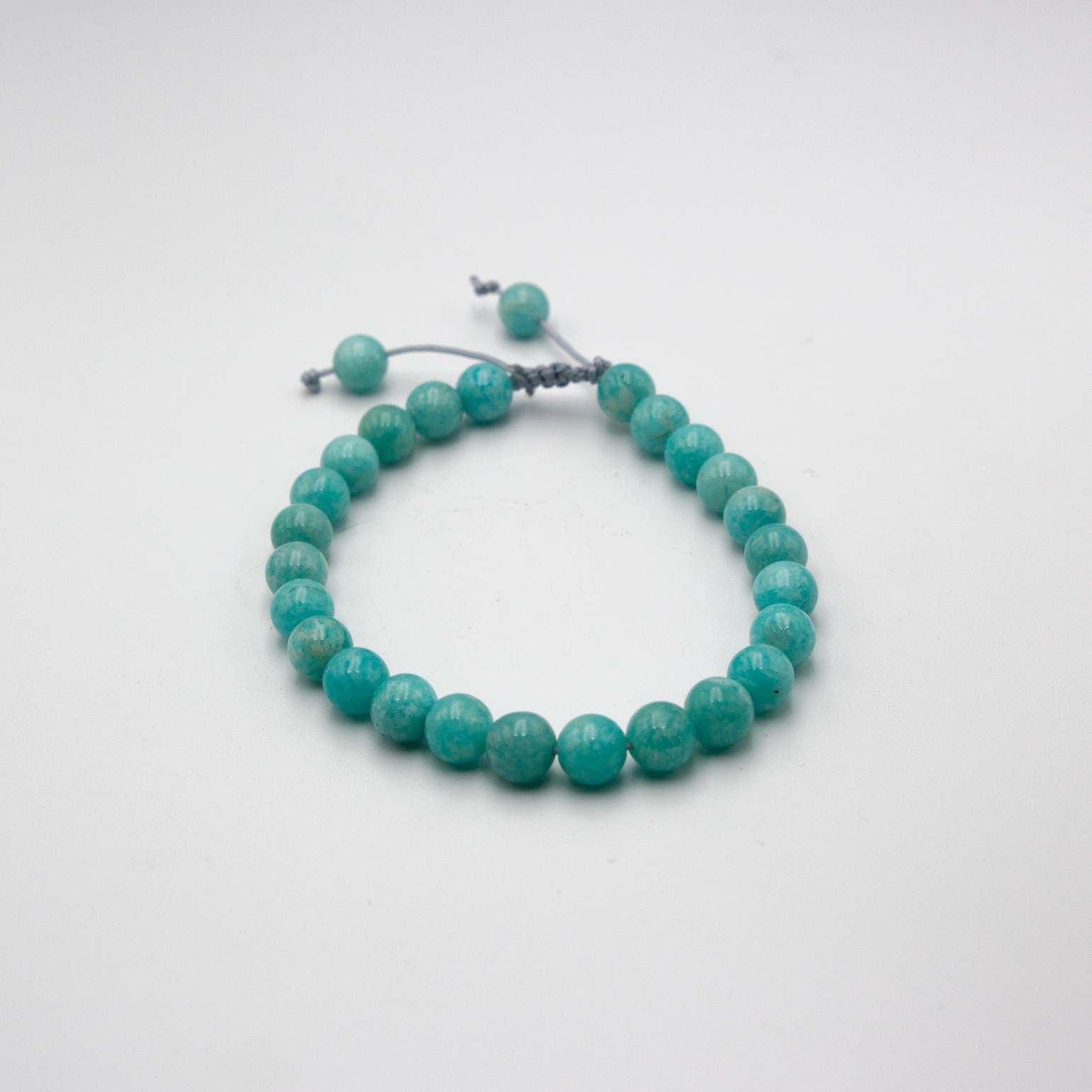 Amazonite Beaded Bracelet – Stone of Harmony & Truth - Image 2