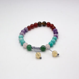 7 Chakra Healing Gemstone Bracelet - Designed to restore balance, promote positive energy. Best Mix Jumbo Deal
