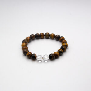 Dark Golden Tiger’s Eye Bracelet – Courage, Focus & Prosperity (Alpine Spiritual UAE)
