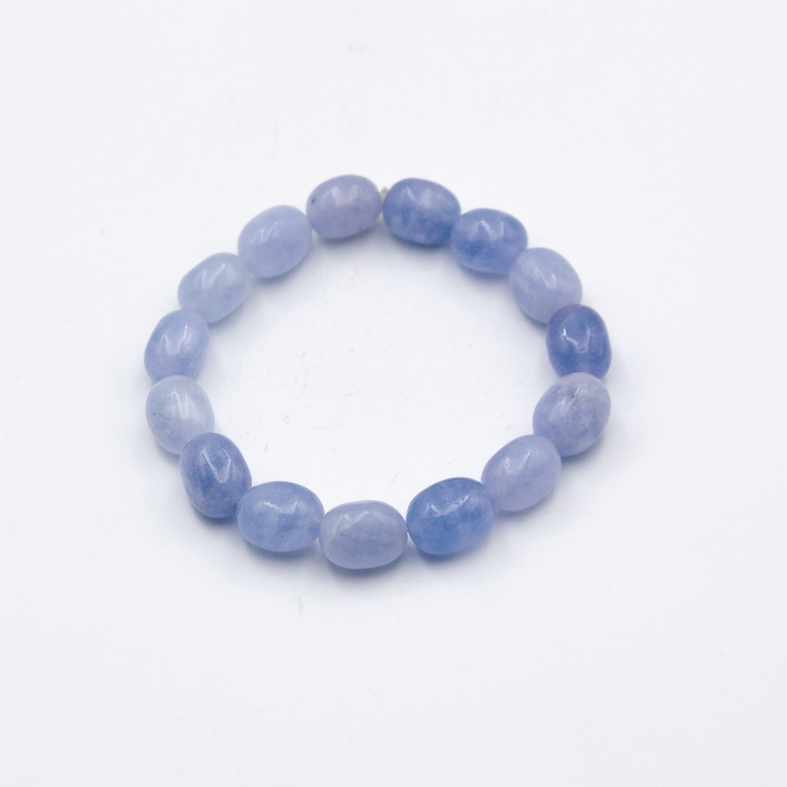 Aquamarine Gemstone Bracelet – Calm, Courage & Ocean Energy (Alpine Spiritual UAE) - Image 2