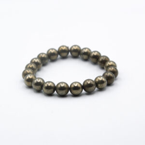 Gold Pyrite Bracelet – Wealth, Protection & Power (Alpine Spiritual UAE)
