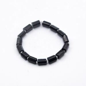 Black Tourmaline Bracelet – Protection, Strength & Stability (Alpine Spiritual UAE)