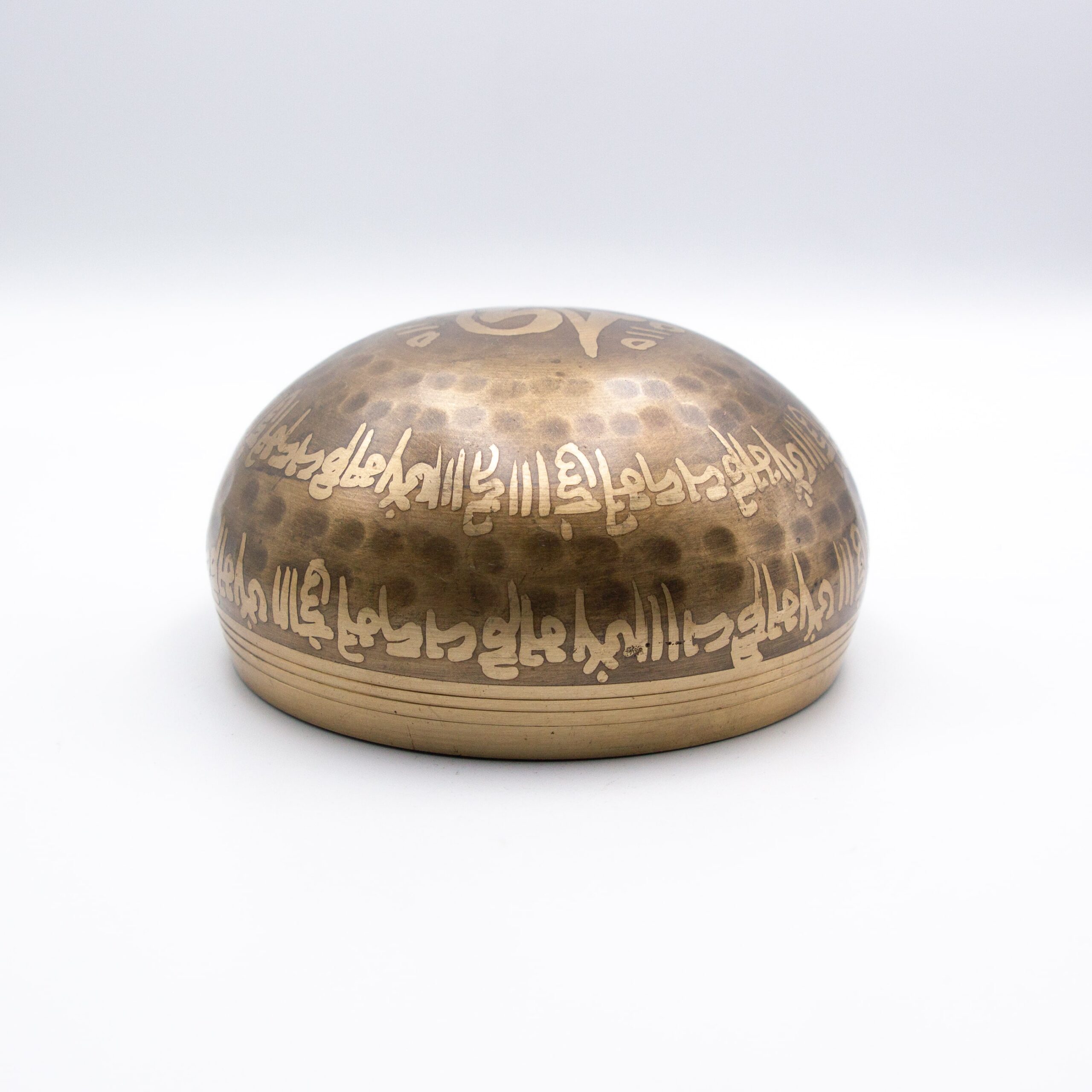 Authentic Himalayan Eyes of Buddha Singing Bowl Single Set Handcrafted in Nepal (239 grams) Includes Traditional Wooden Striker and Silk Cushion – Ideal for Healing, Mindfulness, Meditation, and Yoga - Image 7