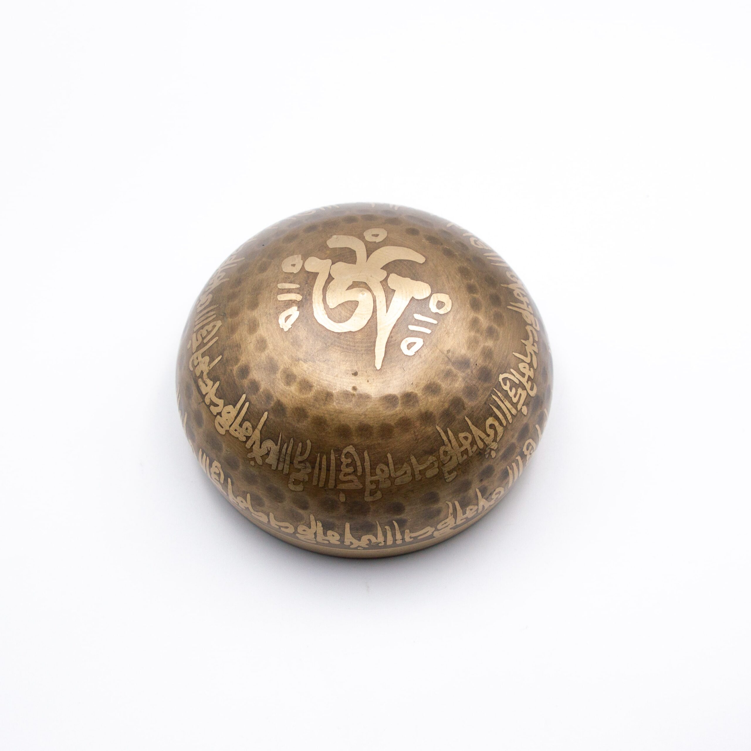 Authentic Himalayan Eyes of Buddha Singing Bowl Single Set Handcrafted in Nepal (239 grams) Includes Traditional Wooden Striker and Silk Cushion – Ideal for Healing, Mindfulness, Meditation, and Yoga - Image 6