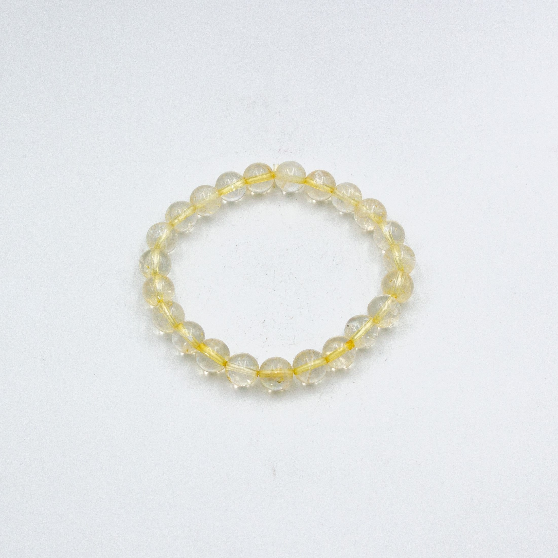 Authentic Natural Citrine Crystal Bracelet (8 mm) - Image 2
