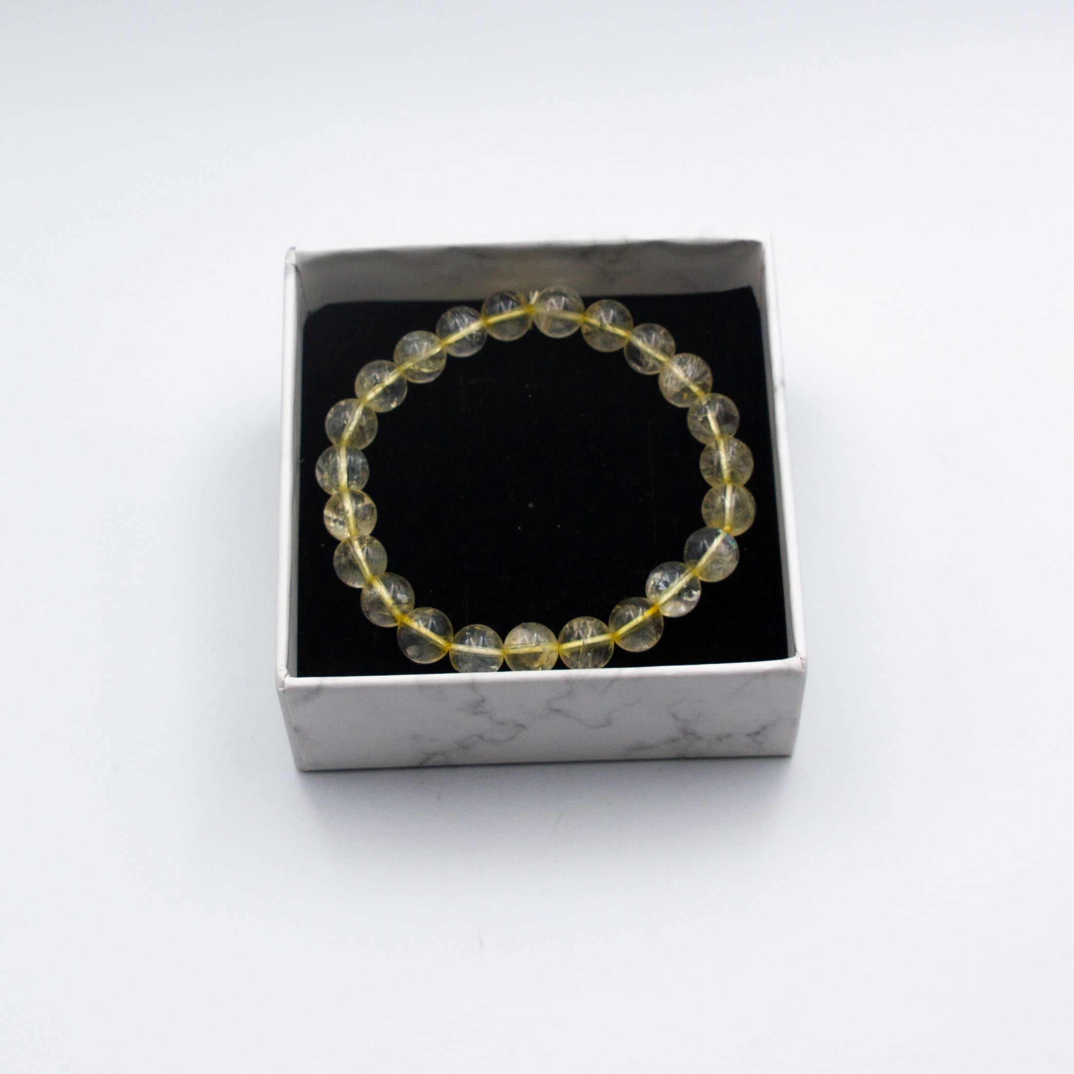 Authentic Natural Citrine Crystal Bracelet (8 mm) - Image 3