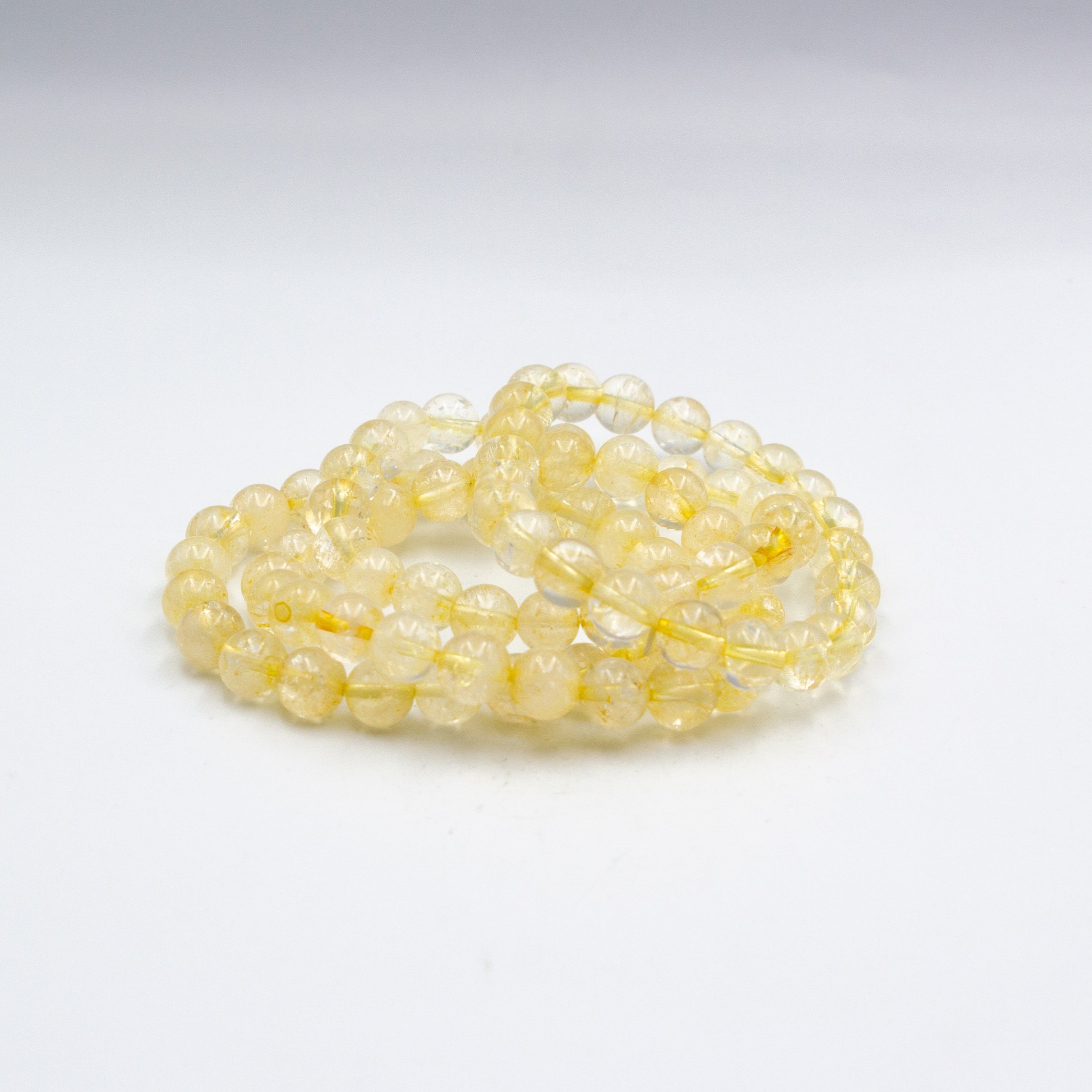 Authentic Natural Citrine Crystal Bracelet (8 mm) - Image 4
