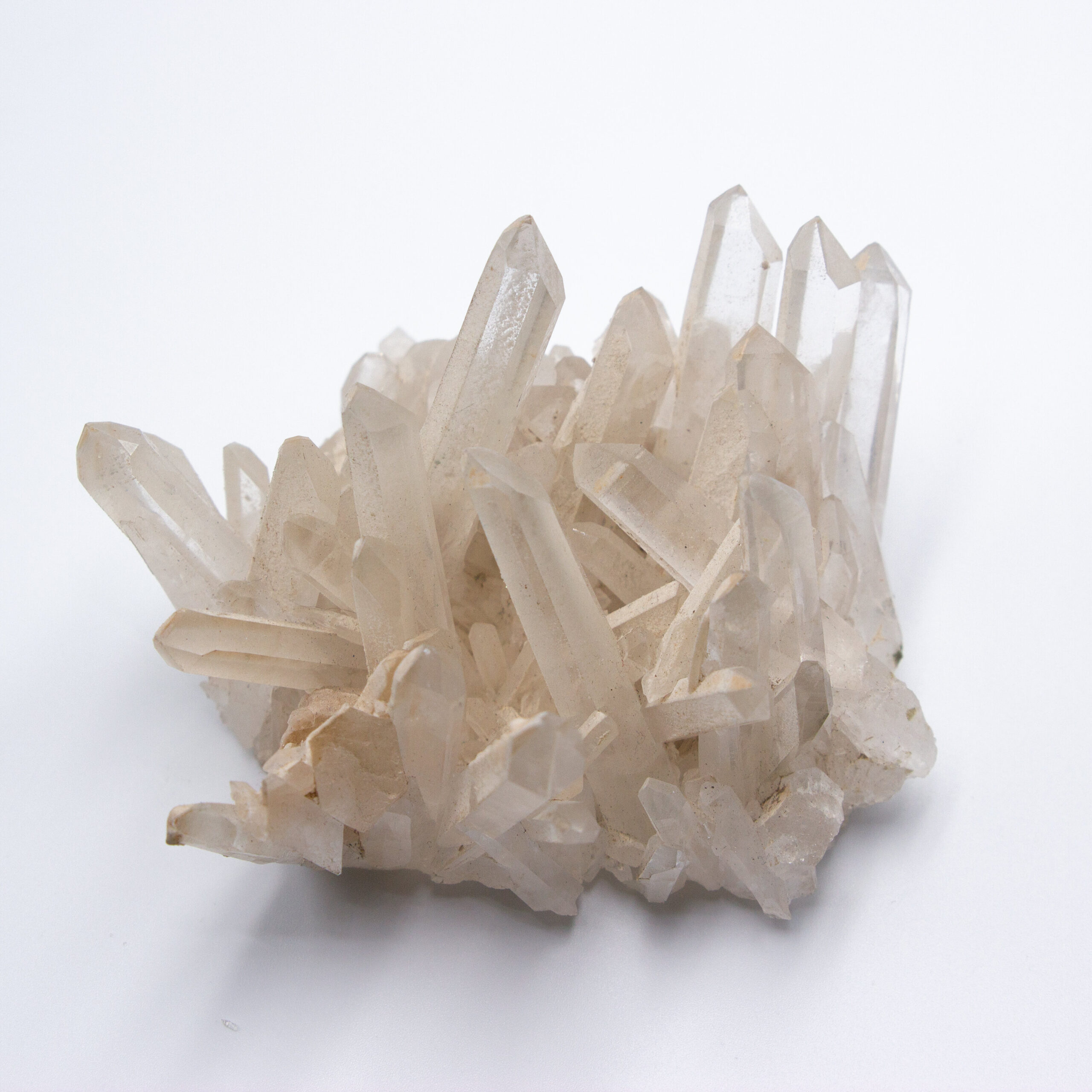 Mount Makalu Natural Clear Quartz Cluster – Handpicked from the Himalayas in Nepal (Unique Piece – Flower shaped cluster)