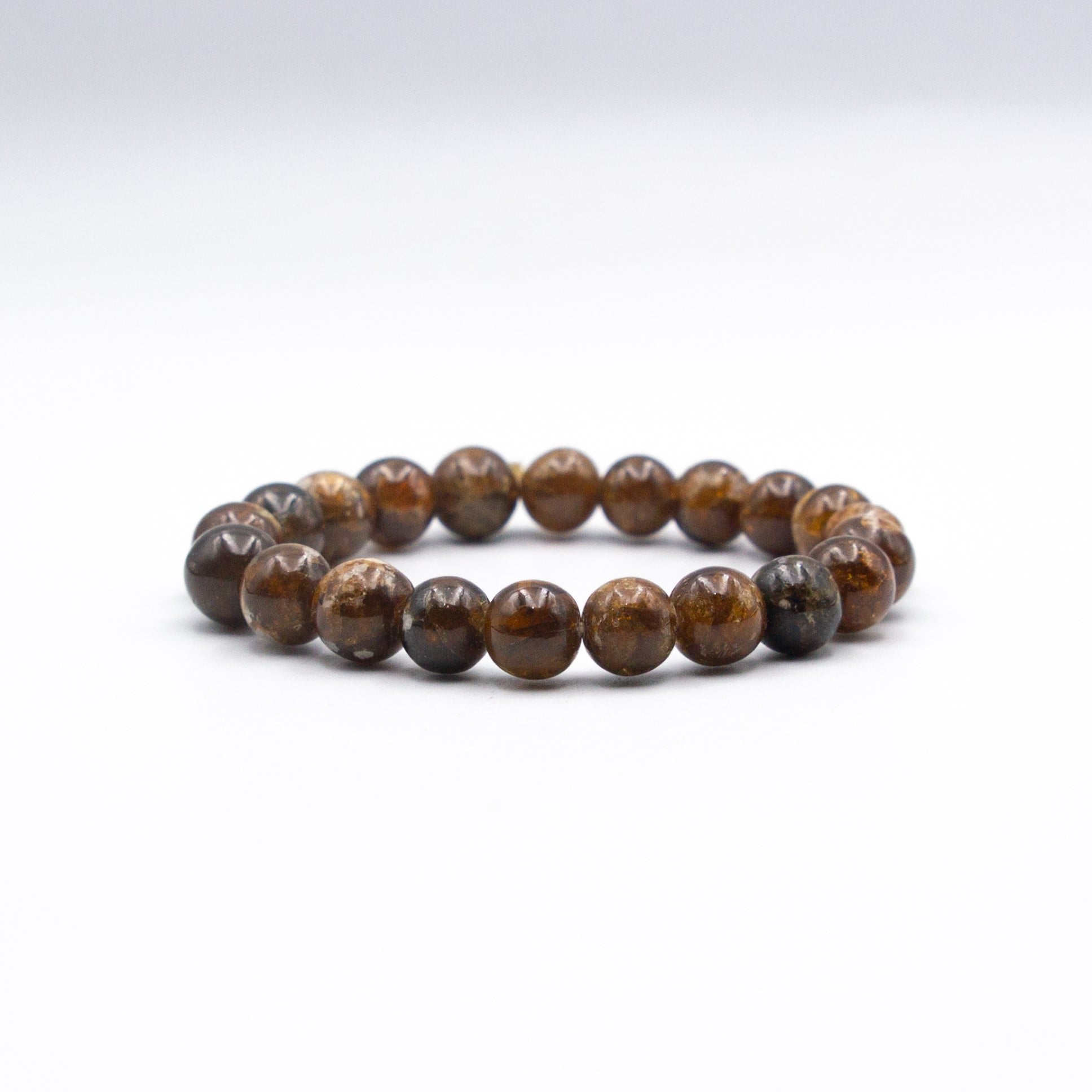 Mount Makalu Natural Yellow Tourmaline Crystal Bracelet from the Himalayas in Nepal (10 mm)