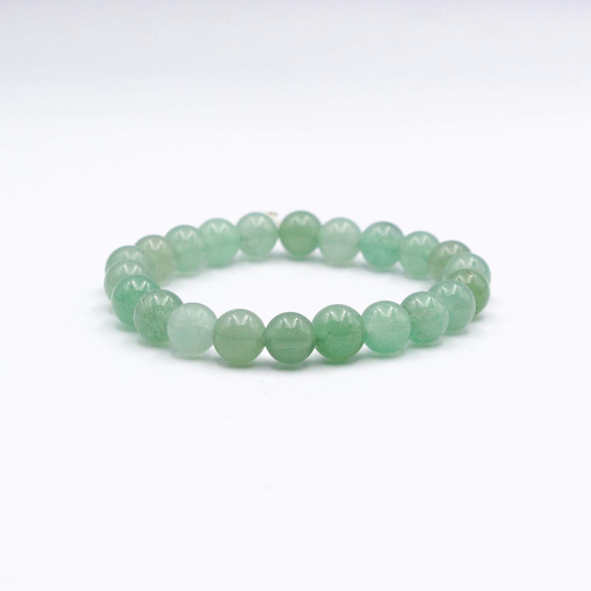 Natural Green Aventurine Crystal Bracelet (8mm)