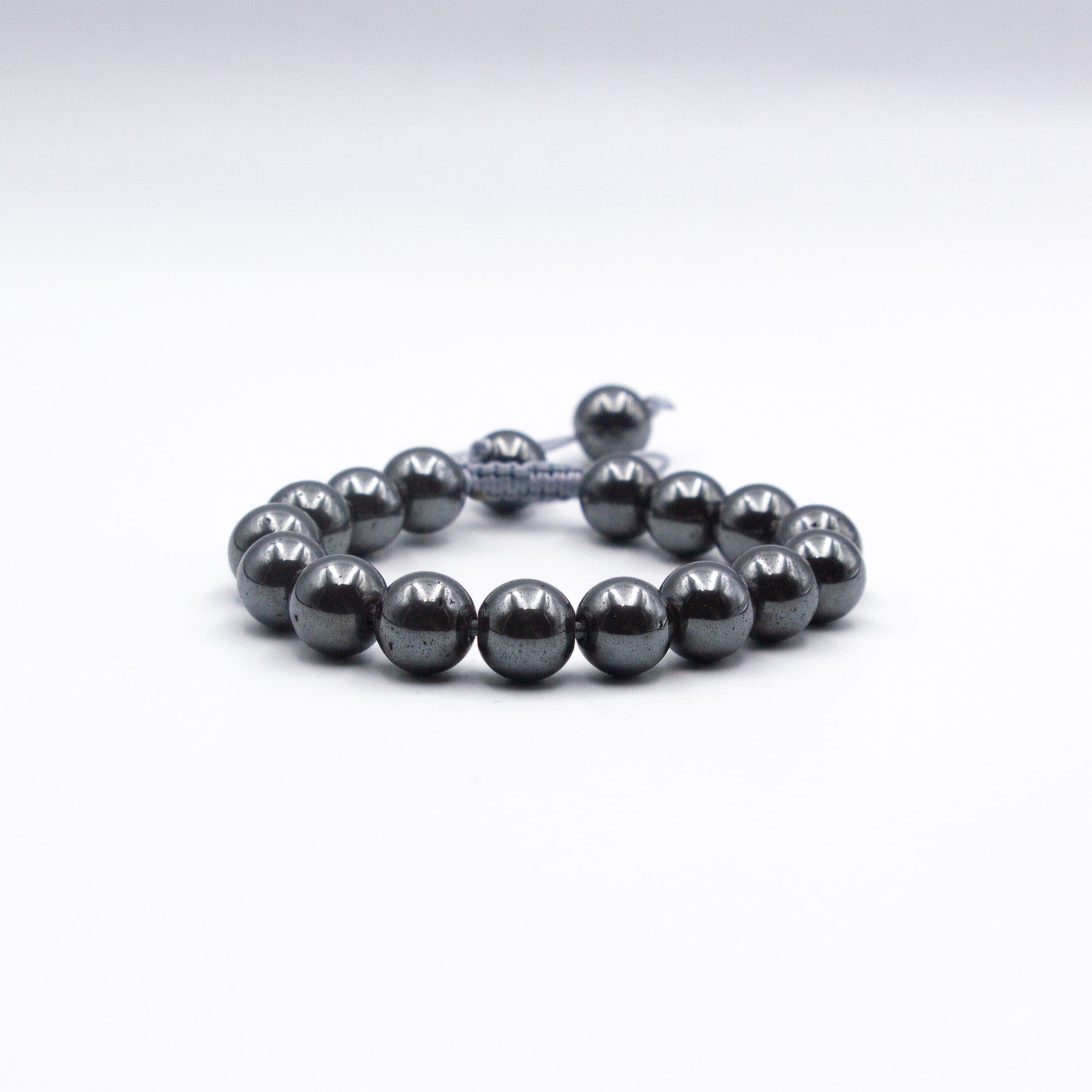 Natural Hematite Crystal Bracelet (10mm)