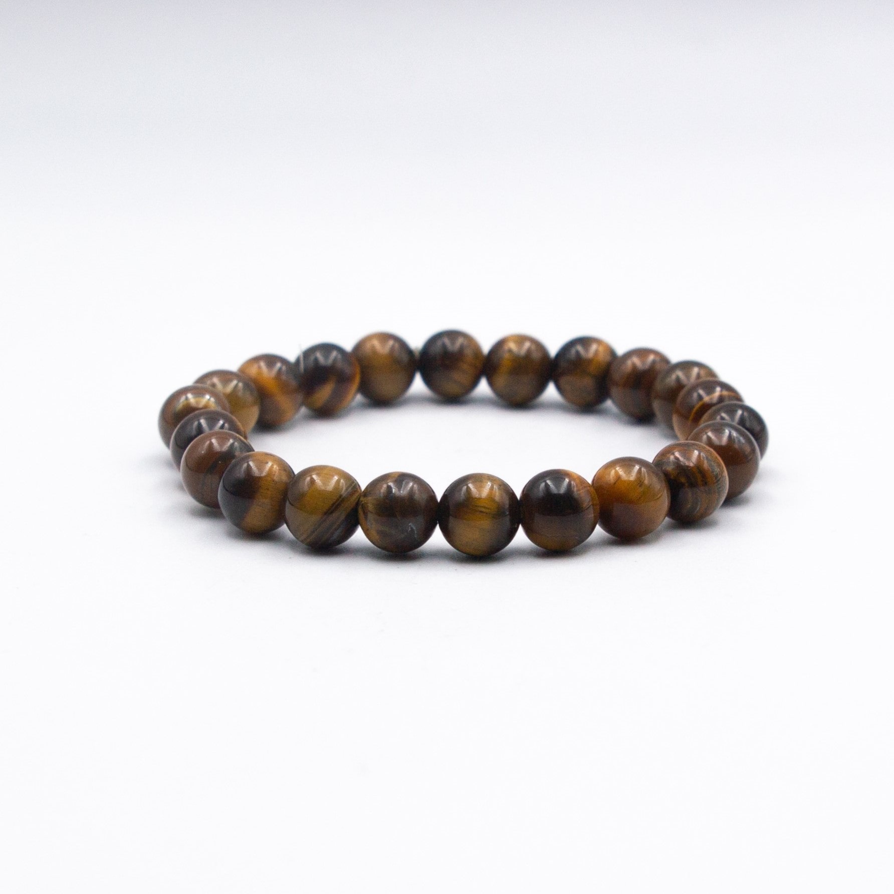 Natural Tiger Eye Crystal Bracelet (8mm)