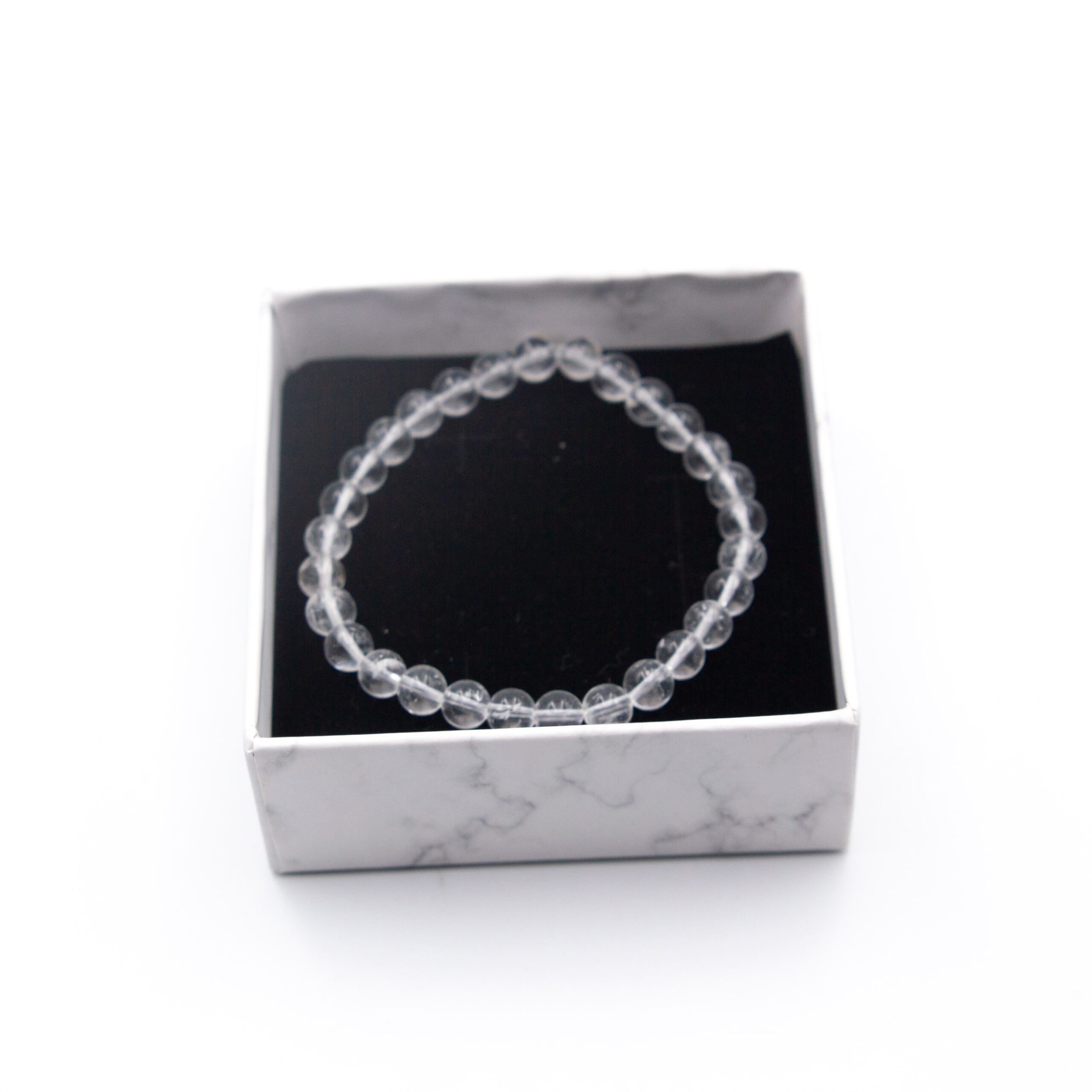 6mm Natural Clear Quartz Crystal Bracelets